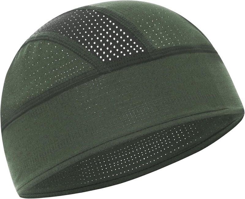 vidsel Skull Cap Cooling Helmet Liner Beanie Breathable Mesh Sweat Wicking Cycling Running Hat for Men Women - Image 1